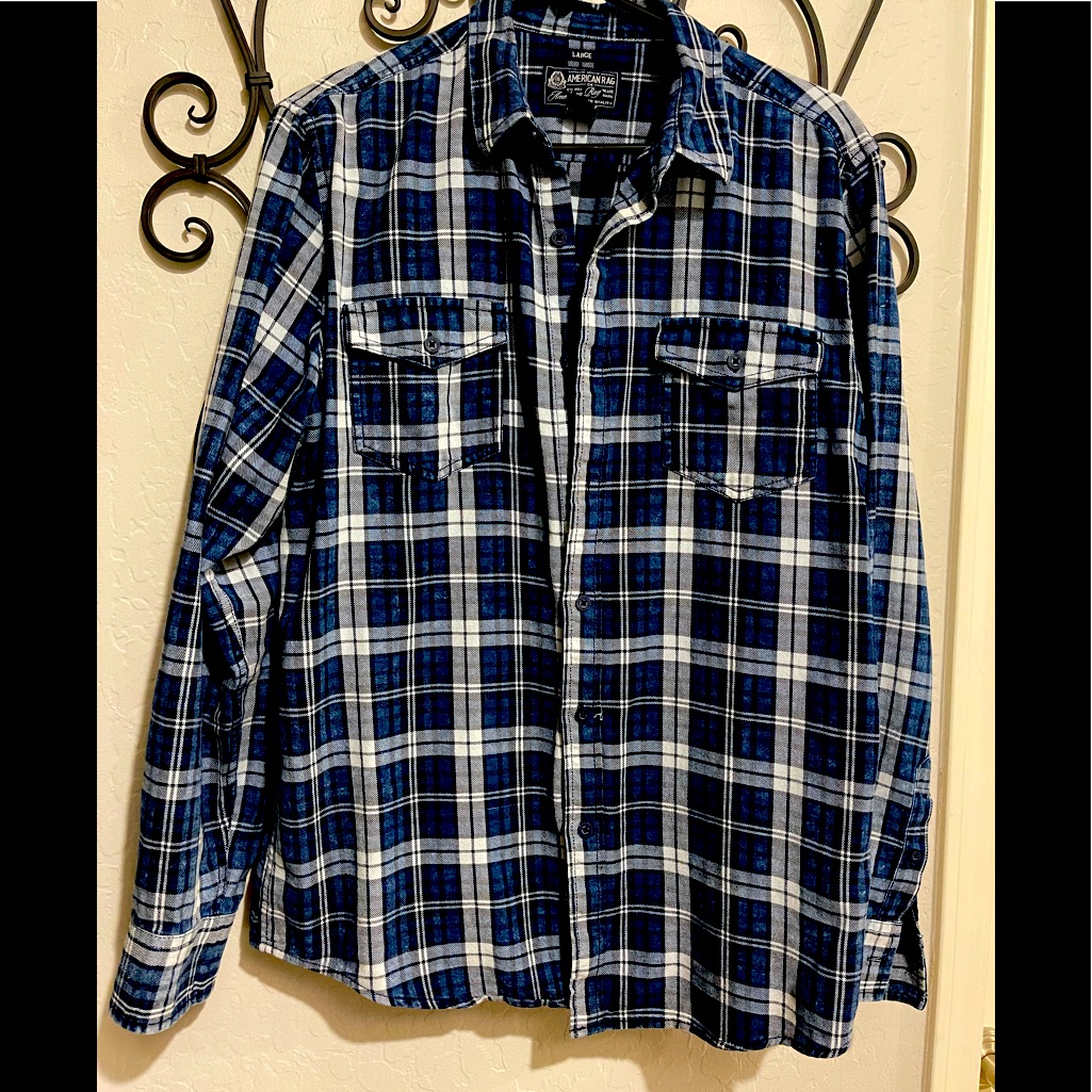 Mens American Rag Brand Flannel